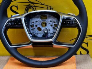 NOWA KIEROWNICA SKÓRA MULTIFUNKCJA ŁOPATKI MANETKI AUDI A8 D5