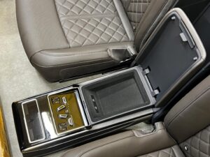 KPL FOTELE PRZÓD TYŁ KANAPA BOCZKI AUDI A8 D5 LONG PRZEDLIFT S-LINE BRĄZ EU