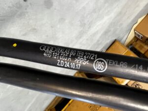 KOMPLET PRZEWÓD RURA RURKA WĄŻ WODY AUDI A8 D5 3.0 TFSI