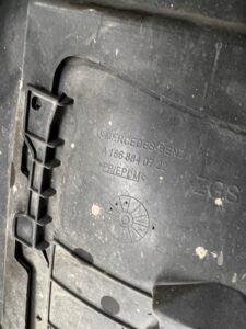 NADKOLE KOMPLETNE LEWY PRZÓD MERCEDES GL X166