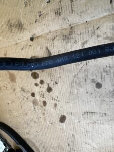 PRZEWÓD RURA WĄŻ ODPOWIETRZAJĄCY AUDI A8 D5 3.0 TFSI