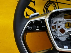 NOWA KIEROWNICA SKÓRA MULTIFUNKCJA ŁOPATKI MANETKI AUDI A8 D5