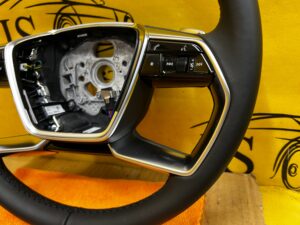 NOWA KIEROWNICA SKÓRA MULTIFUNKCJA ŁOPATKI MANETKI AUDI A8 D5