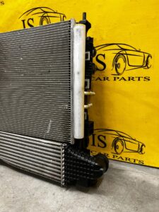 KOMPLET CHŁODNIC WODY KLIMATYZACJI WENTYLATOR FORD ESCAPE MK4 1.5 ECOBOOST