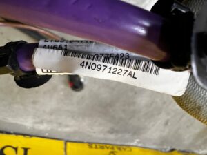 KLEMA WIĄZKA INSTALACJA AKUMULATORA ROZDZIELACZ PRĄDU AUDI A8 D5 3.0 TFSI