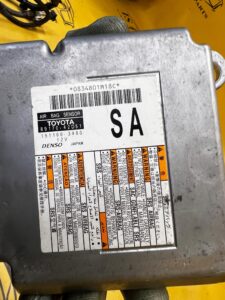 STEROWNIK MODUŁ PODUSZEK POWIETRZNYCH AIRBAG TOYOTA RAV4 V