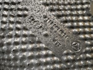 BLACHA OSŁONA TERMICZNA MERCEDES GL X166 3.0 CDI