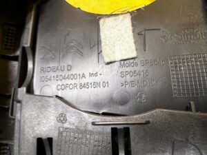 POSZYCIE OSŁONA OBUDOWA SŁUPKA ŚRODKOWEGO B PRAWA CITROEN DS7 CROSSBACK X74
