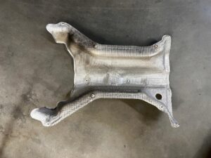 BLACHA OSŁONA TERMICZNA MERCEDES GL X166