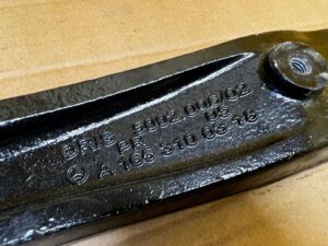 HAK HOLOWNICZY MOCOWANIE WSPORNIK TYŁ LEWY MERCEDES GL X166