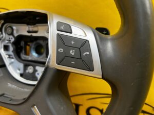 KIEROWNICA SKÓRA MULTIFUNKCJA MANETKI ŁOPATKI MERCEDES GL X166