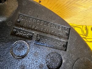 ZESTAW NAPRAWCZY LEWAREK KLUCZ DO KÓŁ MERCEDES GL X166