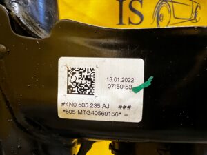 WÓZEK BELKA SANKI KOŁYSKA TYŁ AUDI A8 D5 AWD 4X4 QUATTRO