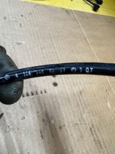 PRZEWÓD WIĄZKA KABEL ZACISKU HAMULCA ABS TYŁ PRAWY MERCEDES GL X166