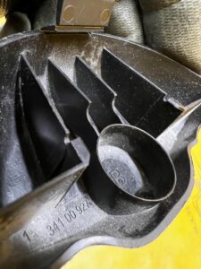 PROWADNICA OSŁONA MASKOWNICA PASA BEZPIECZEŃSTWA FIAT 500