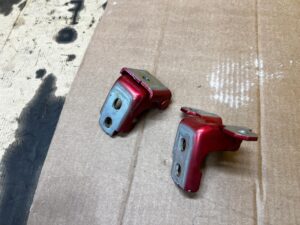 KOMPLET ZAWIASY DRZWI PRZÓD TYŁ LEWY RENAULT CLIO IV TENNP