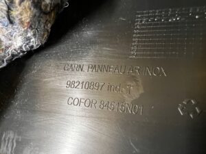 LISTWA OSŁONA PROGU BAGAŻNIKA PASA TYŁ TYLNEGO CITROEN DS7 CROSSBACK X74