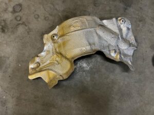 BLACHA OSŁONA TERMICZNA MERCEDES GL X166 3.0 CDI