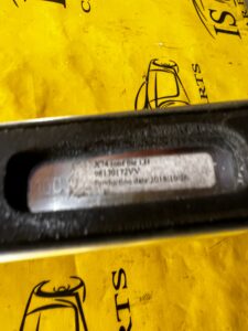 KOMPLET LISTWY RELINGI DACHOWE CHROM CITROEN DS7 CROSSBACK X74