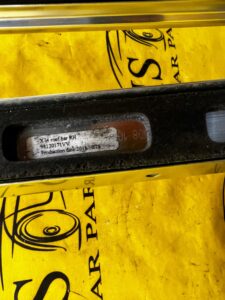 KOMPLET LISTWY RELINGI DACHOWE CHROM CITROEN DS7 CROSSBACK X74