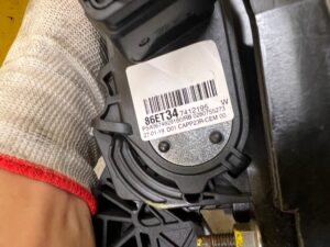 KOMPLET PEDAŁ POTENCJOMETR GAZU HAMULCA GT LINE CITROEN DS7 CROSSBACK X74