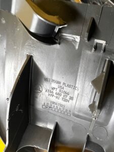 PLASTIK OSŁONA PROGU TYŁ LEWY MERCEDES GL X166