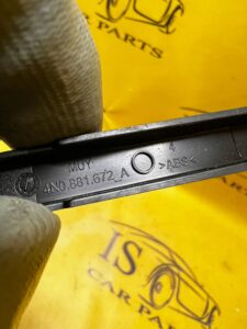 OSŁONA PROWADNICY FOTELA TYŁ AUDI A8 D5 4N