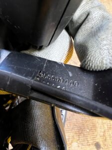 KPL ZAPINKA ZAMEK KLAMRA PASA BEZPIECZEŃSTWA TYŁ CITROEN DS7 CROSSBACK X74