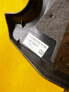 POKRYWA OSŁONA GÓRNA SILNIKA MERCEDES GL X166 3.0 CDI