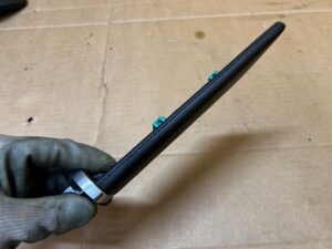 DEKOR LISTWA RĄCZKA UCHWYT TUNELU ŚRODKOWEGO LEWA SKÓRA RENAULT KOLEOS II