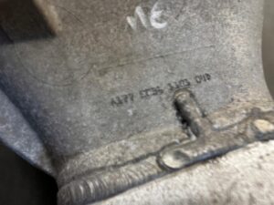 BELKA OŚ SANKI WÓZEK KOŁYSKA ZAWIESZENIE TYŁ CITROEN DS7 CROSSBACK X74