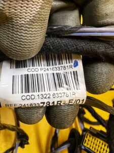 WIĄZKA INSTALACJA OKABLOWANIE KLAPY TYŁ BAGAŻNIKA DACIA DUSTER II