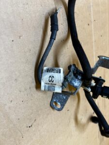 KLEMA PRZEWÓD KABEL MINUS AKUMULATORA RENAULT KOLEOS II 2.0 DCI