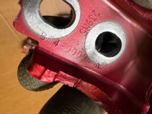 KOMPLET ZAWIASY DRZWI PRZÓD TYŁ LEWY RENAULT CLIO IV TENNP