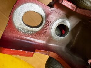 KOMPLET ZAWIASY DRZWI PRZÓD TYŁ PRAWY RENAULT CLIO IV TENNP