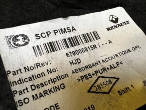 BLACHA OSŁONA OBUDOWA TERMICZNA ŚCIANY GRODZIOWEJ DACIA DUSTER II