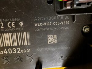 ŁADOWARKA INDUKCYJNA TELEFONU SCHOWEK PÓŁKA SKÓRA CITROEN DS7 CROSSBACK X74