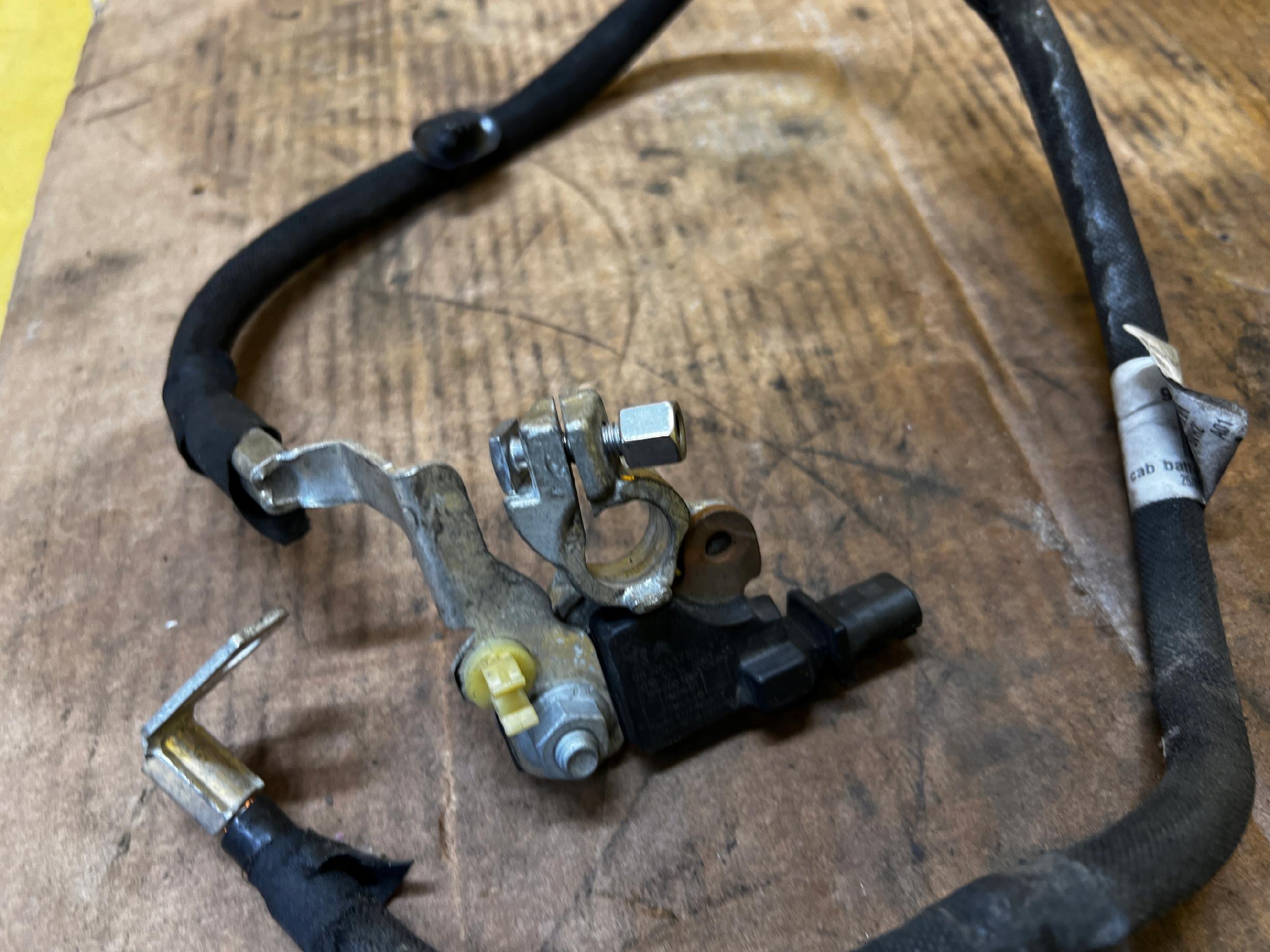 KLEMA MINUSOWA WIĄZKA START STOP CITROEN DS7 CROSSBACK X74 2.0 BLUE HDI