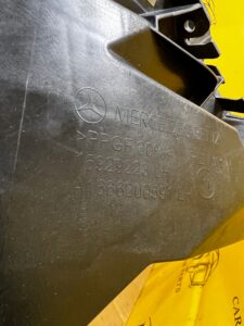 OKULAR WSPORNIK ZDERZAKA REFLEKTORA PASA PRZÓD LEWY MERCEDES GL X166