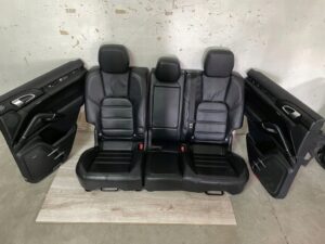 WNĘTRZE FOTELE SKÓRA TUNEL ŚRODKOWY BOCZKI BOSE PORSCHE CAYENNE II 7P5 92A