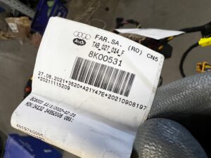 WIĄZKA INSTALACJA PRZEWODÓW DESKI KONSOLI AUDI A8 D5 3.0 TFSI EU