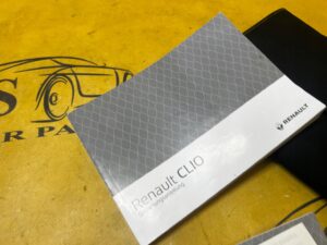 ETUI KSIĄŻKA INSTRUKCJA OBSŁUGI SERWISOWA NIEMCY RENAULT CLIO IV