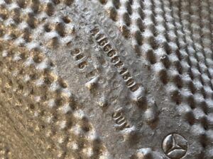 BLACHA OSŁONA TERMICZNA MERCEDES GL X166