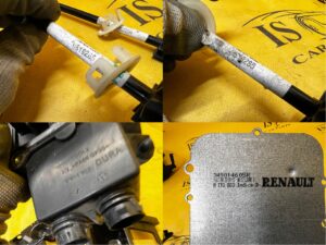 KPL DŹWIGNIA LEWAREK WYBIERAK LINKI ZMIANY 5 BIEGÓW MANUAL RENAULT CLIO IV