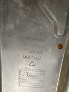 PŁYTA OSŁONA PODWOZIA CITROEN DS7 CROSSBACK X74