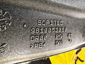 KANAŁ TUNEL DOLOT PRZEWÓD POWIETRZA CITROEN DS7 CROSSBACK X74