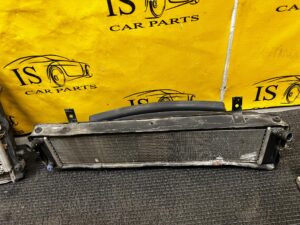 KOMPLET CHŁODNICE WODY KLIMATYZACJI WENTYLATOR PORSCHE CARRERA 911 996 3.4