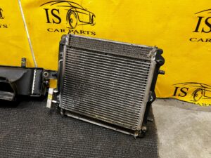 KOMPLET CHŁODNICE WODY KLIMATYZACJI WENTYLATOR PORSCHE CARRERA 911 996 3.4