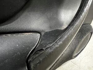 BOCZEK TAPICERKA DRZWI CPRZÓD SKÓRA PORSCHE CARRERA 911 996