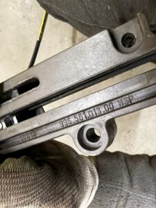 MECHANIZM NAPĘDU LINKI DACHU MATERIAŁOWEGO PORSCHE CARRERA 911 996 CABRIO